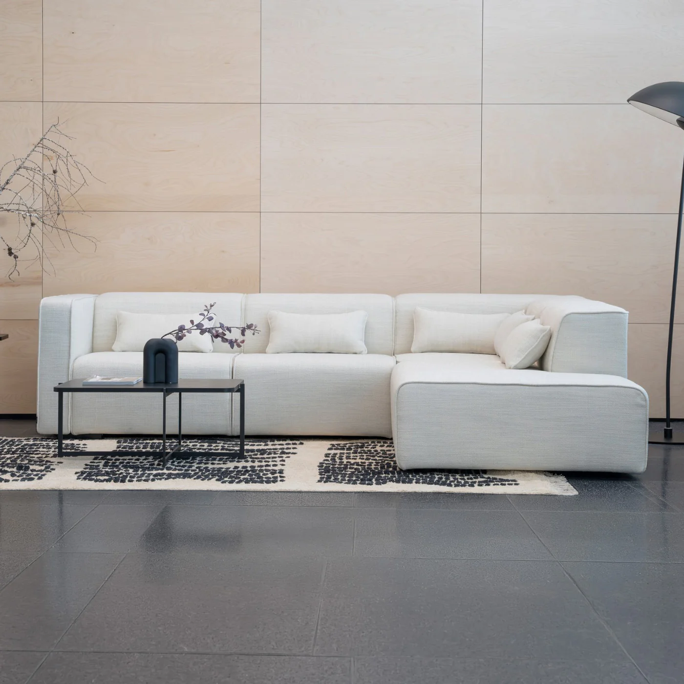 Lilly avokulmasohva 280x241 cm, Cyber-kangas